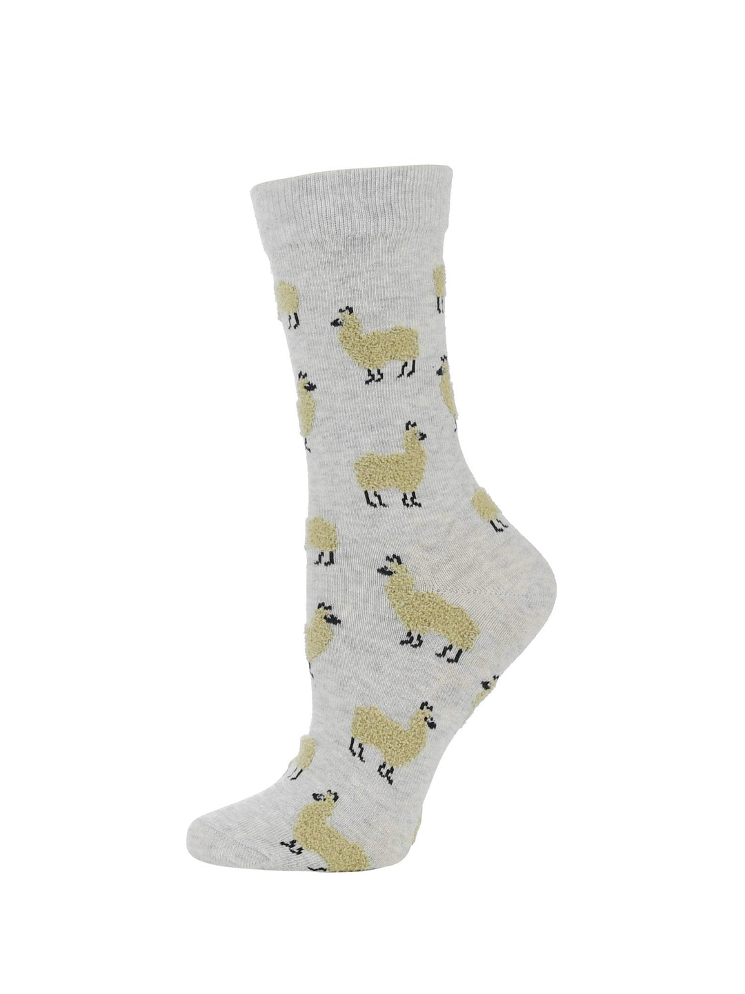 Wheel House Designs socks WHD Cute Fuzzy Llama Socks for Women