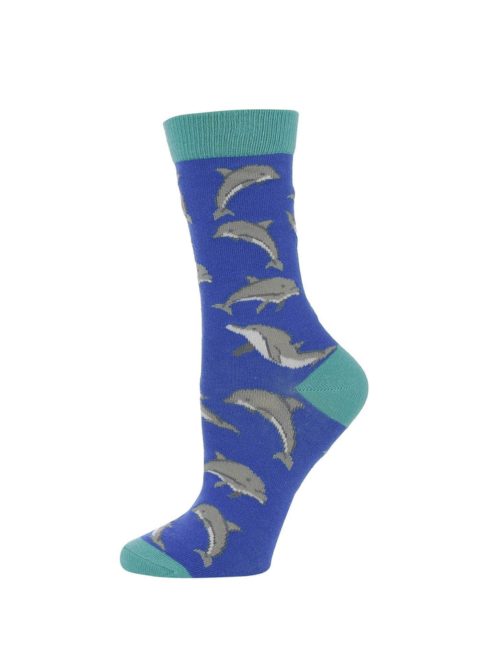 Wheel House Designs socks WHD Dolphin Socks for Women and Men | Gift for Dolphin Lovers