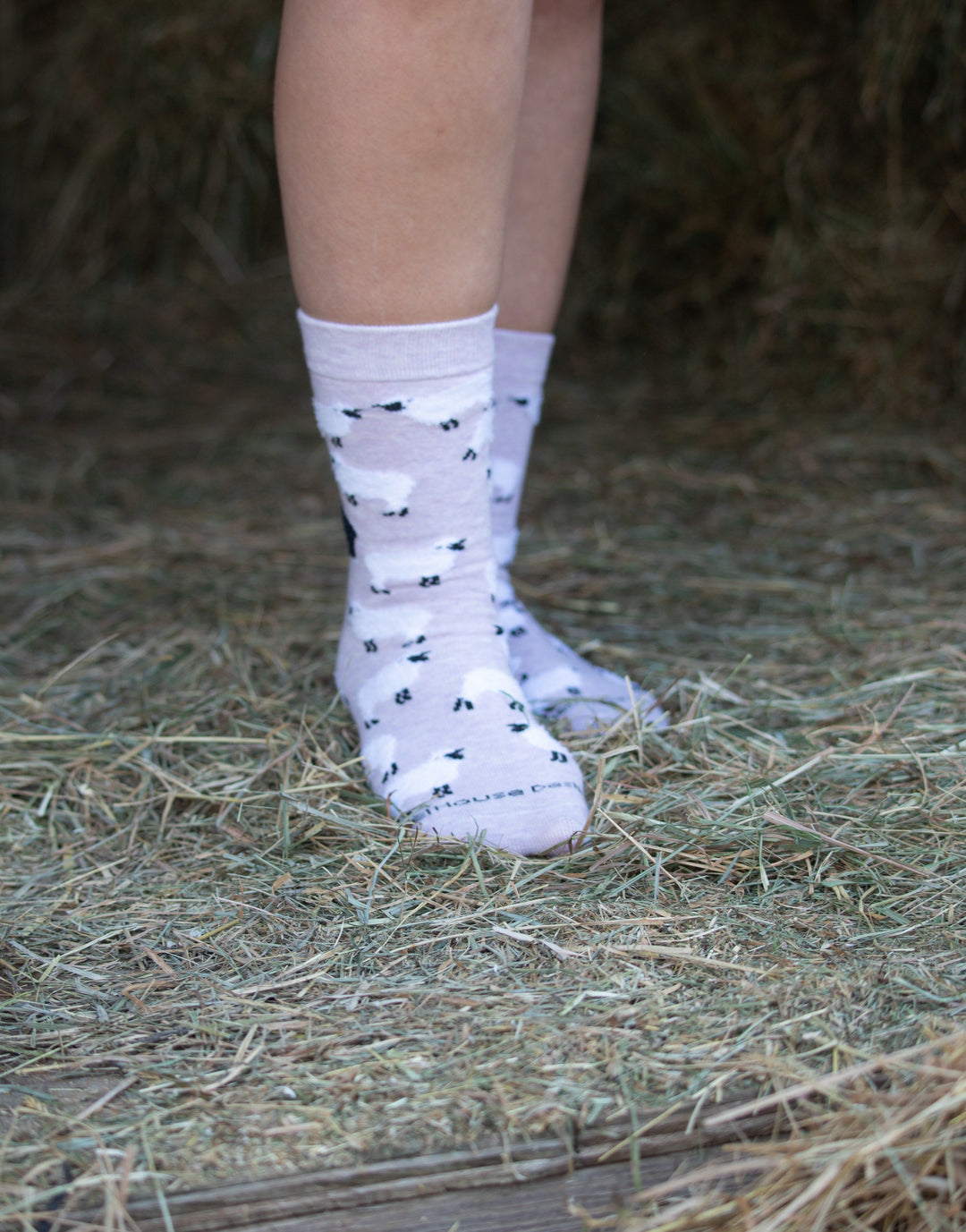 Wheel House Designs socks WHD Fuzzy Sheep Socks | Gifts for Sheep Lovers | 1-Pack/2-Pack