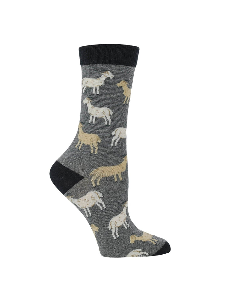 Wheel House Designs socks WHD Goat Socks | Gift for Goat Lovers | 1-Pack/2-Pack