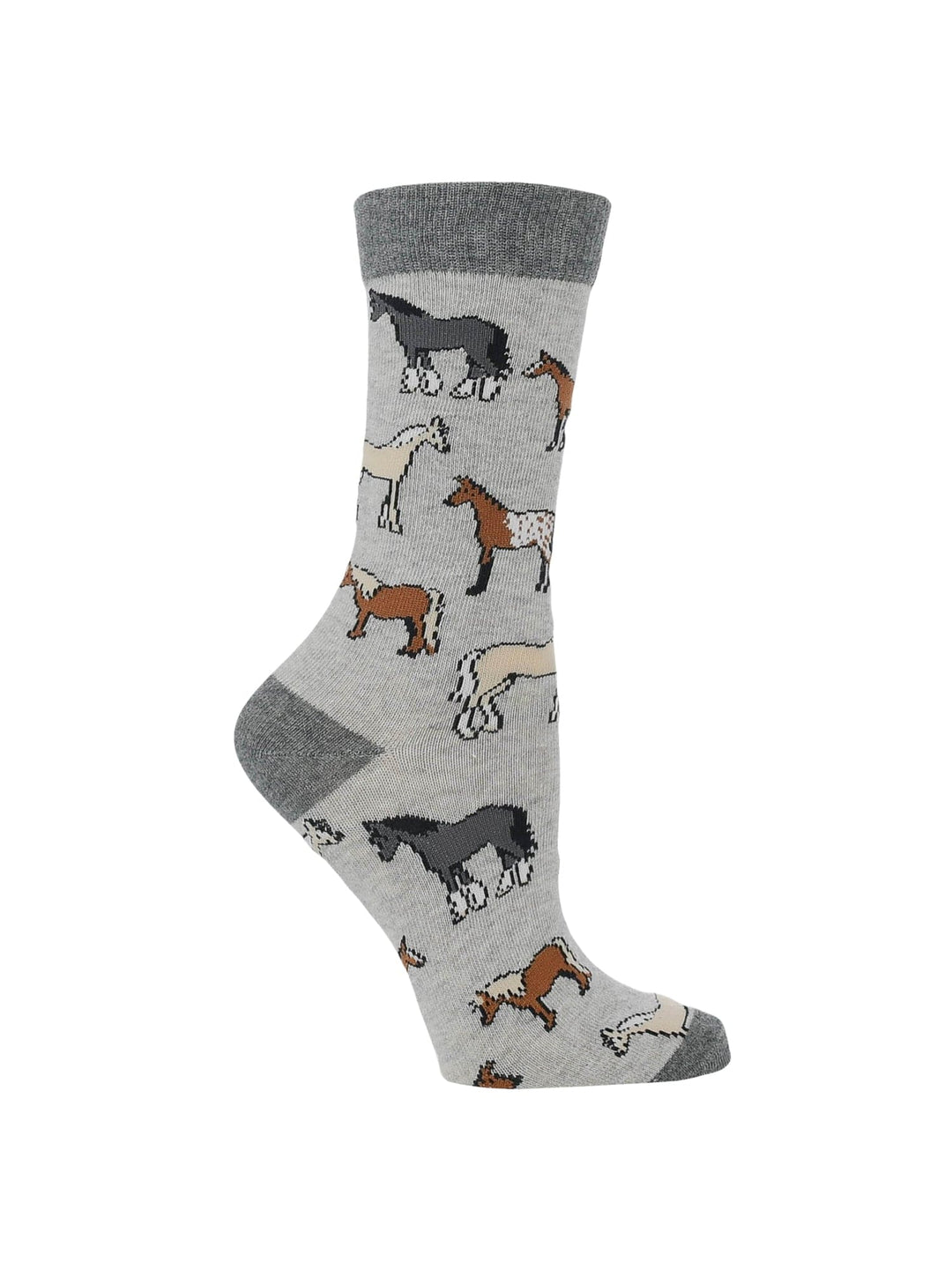 Wheel House Designs socks WHD Multi Horse Socks | Gift for Horse Lovers | 1-Pack/2-Pack