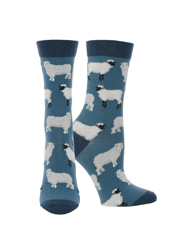 Wheel House Designs socks WHD Sheep Socks | Socks with Sheep on them|1-Pack/2-Pack