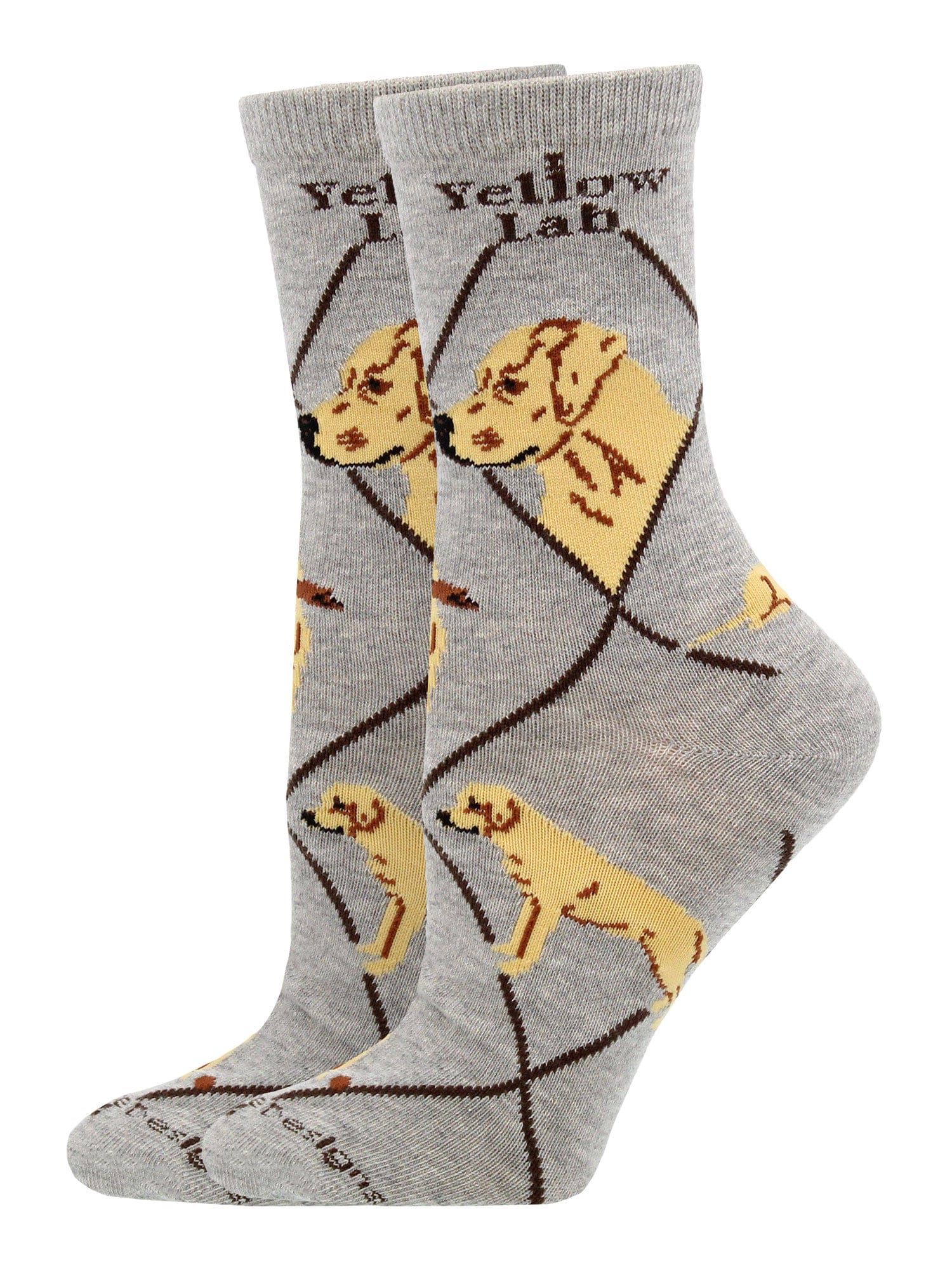 Wheel House Designs socks Yellow Lab Socks for Women and Men | Perfect Dog Lovers Gift