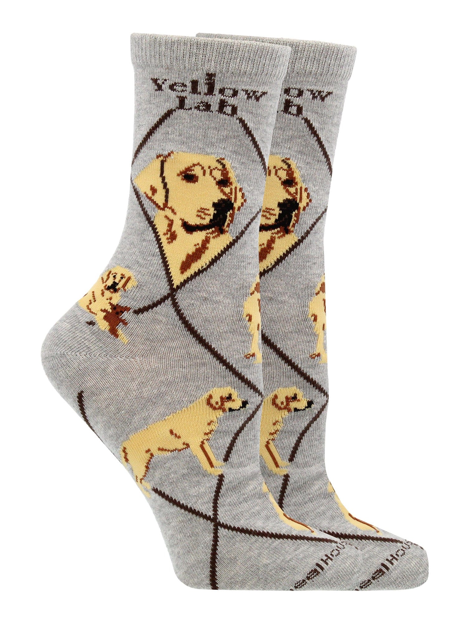 Wheel House Designs socks Yellow Lab Socks for Women and Men | Perfect Dog Lovers Gift