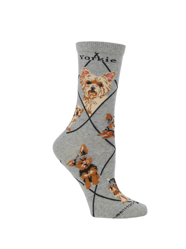 Yorkie Puppy Socks for Women | Perfect Dog Lovers Gift